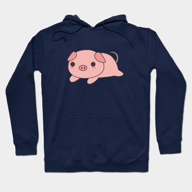 Cute Pig T-Shirt Hoodie by happinessinatee